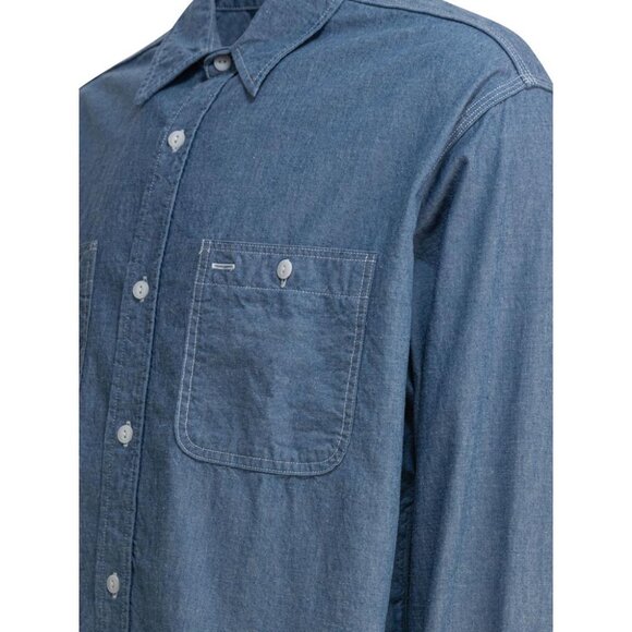 Beams Plus Work Chambray Shirt Tag Size S Men - Picture 4 of 4